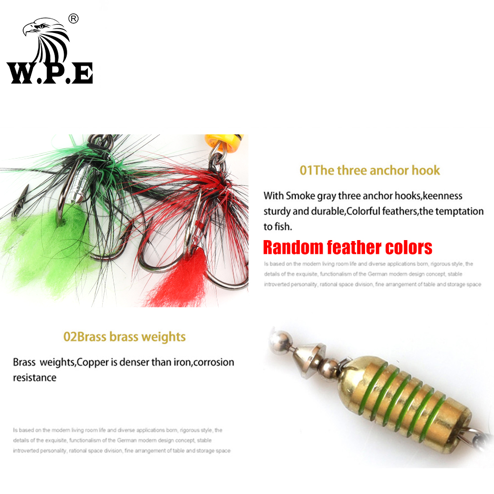 W.P.E KOMODO Spinner Lure 2pcs - Fishing Lure Spoon review and price
