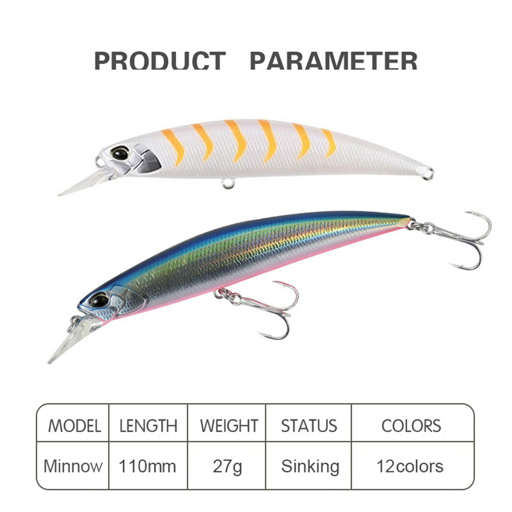 11cm 27g Fishing Lure Minnow W - Fishing Lure Jerkbait review and price