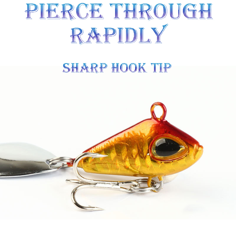 1pc 6/11/18/22g VIB Crankbaits - Fishing Lure Spoon review and price