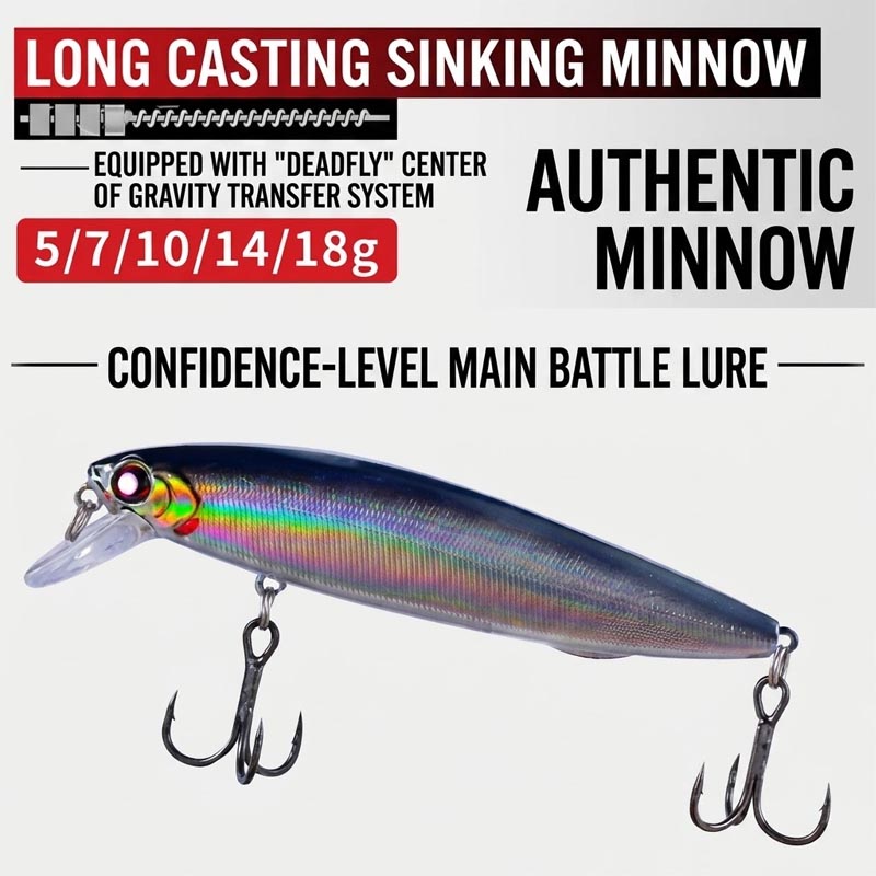 Sinking Minnow Fishing Lures,  - Fishing Lure Jerkbait review and price